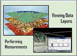 Viewing Data Layers and Performing Measurements